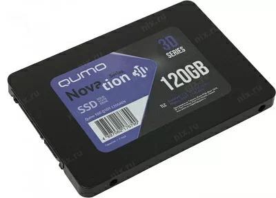 Накопитель SSD 120 Gb SATA 6Gb/s QUMO Novation Q3DT-120GAEN 2.5" 3D  TLC