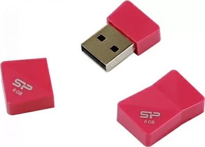 Накопитель Silicon Power Touch T08 SP008GBUF2T08V1H USB2.0 Flash Drive  8Gb (RTL)