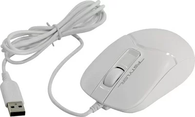 Манипулятор A4Tech FSTYLER Optical Mouse FM12S White (RTL) USB 3btn+Roll