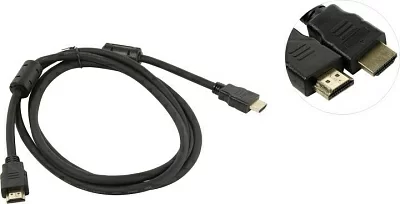 Exegate EX-CC-HDMI2-1.8F Кабель HDMI to HDMI (19M -19M) ver2.0 1.8м 2  фильтра EX287723RUS