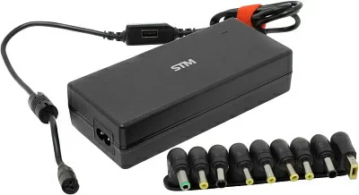 STM Storm BLU 120 блок питания (15-20V 120WUSB)+9  сменных разъёмов  питания