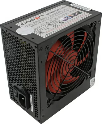 Блок питания CROWN Micro CM-PS500W  PLUS ATX (24+2x4+6/8пин)