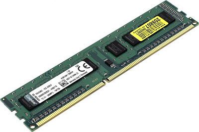 Модуль памяти Kingston ValueRAM <KVR16N11S8H/4(WP)> DDR3 DIMM 4Gb <PC3-12800>  CL11