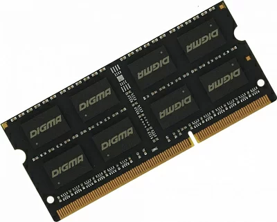 Модуль памяти Digma <DGMAS31600008D> DDR3 SODIMM 8Gb <PC3-12800>  CL11 (for  NoteBook)