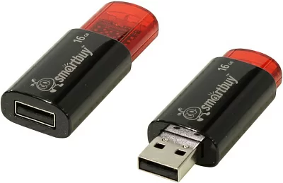 Накопитель SmartBuy Click <SB16GBCl-K> USB2.0  Flash Drive 16Gb (RTL)