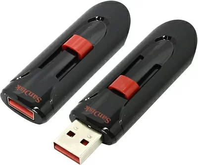 Накопитель SanDisk Cruzer Glide SDCZ60-128G-B35 USB2.0 Flash Drive  128Gb (RTL)