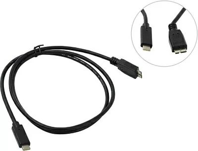 Кабель  USB-C  3.0 M-->micro-B  1м