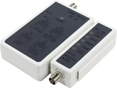 LAN тестер ST-45 для BNC  RJ-45