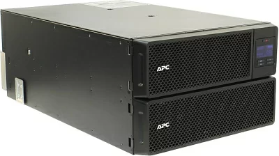 ИБП UPS 8000VA Smart On-Line APC SRT8KRMXLI (подкл-е доп. батарей) Rack Mount 6U карта управления 10/100 Base-T