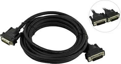 Greenconnect GCR-DM2DMC-3.0m Кабель DVI-D to  DVI-D (25M -25M) 3м