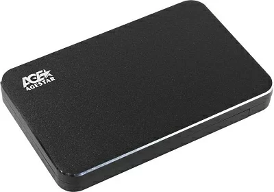 Мобильное шасси AgeStar 31UB2A18-Black (Внешний бокс для 2.5"  SATA HDD USB3.1)