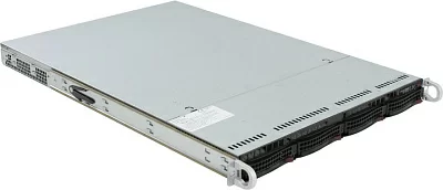 Платформа SuperMicro 1U 6018R-WTR (LGA2011-3C612 2xPCI-E WIO SVGA SATA RAID 4xHS SAS/SATA 2xGbLAN 16DDR4 750W  HS)