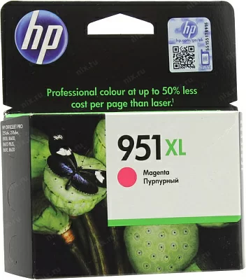 Картридж HP CN047AE/AA (№951XL) Magenta для HP Officejet Pro  8100/8600/8600 Plus (повышенной ёмкости)