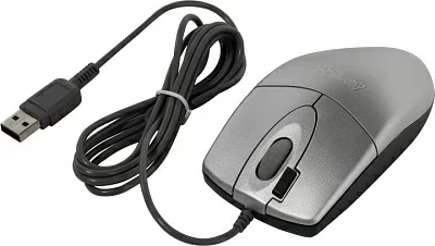 Манипулятор A4Tech V-Track Optical Mouse OP-620D-1000dpi-Black  (RTL) USB  4but+Roll