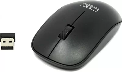 Манипулятор CBR Wireless Optical Mouse CM-410 Black (RTL)  USB 3but+Roll  беспроводная