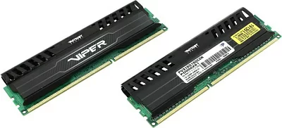 Модуль памяти Patriot Viper PV316G160C0K DDR3 DIMM 16Gb KIT 2*8Gb PC3-12800 CL10