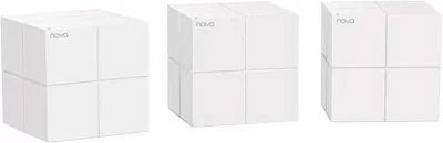 Tenda nova MW6 ( 3 роутера) АС1200 Двухдиапазонная Wi-Fi Mesh система 2 порта  gigabit ethernet  RJ45