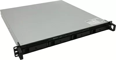 Сетевое хранилище Synology RS820+ (4x3.5"/2.5" HotSwap HDD SATA RAID  0/1/5/5+/6/10/JBOD  4xGbLAN 2xUSB3.0 eSATA)