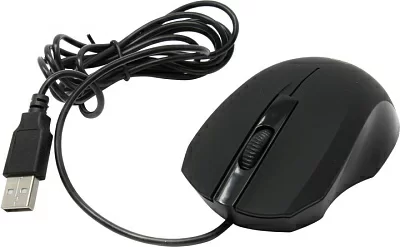 Манипулятор Defender Optical  Mouse MM-310 Black (RTL) USB 3btn+Roll 52310