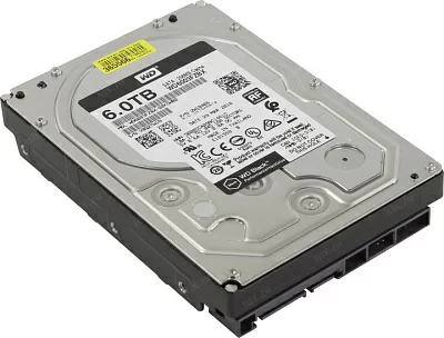 Жёсткий диск HDD 6 Tb SATA 6Gb/s Western Digital Black  WD6003FZBX 3.5" 7200rpm 256Mb