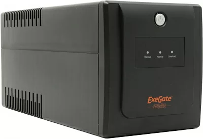 ИБП UPS 1000VA Exegate Power Back UNB-1000 212518  защита телефонной линии/RJ45 USB