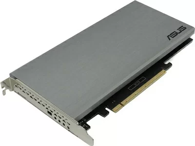 Контроллер ASUS HYPER M.2 X16 CARD V2 (RTL) (PCI-E 3.0  x16 -> 4xM.2 2242/2260/2280/22110)