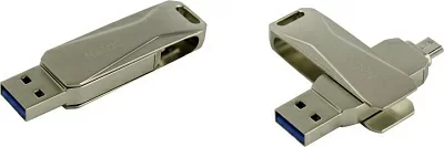 Накопитель Netac NT03U381B-032G-30PN USB/USB micro-B OTG Flash Drive 32Gb (RTL)