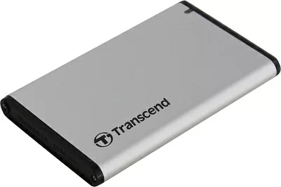 Мобильное шасси Transcend StoreJet 25S3 TS0GSJ25S3 (внешний бокс для внешнего подключения  2.5"  SATA HDD USB3.1)