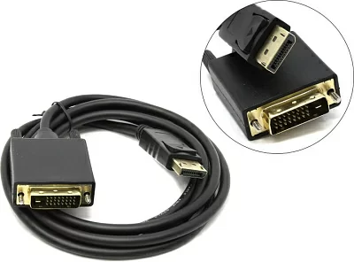 VCOM <CG606-1.8м> Кабель-адаптер DisplayPort -> DVI  1.8м