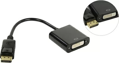 Orient C307 Кабель-переходник DisplayPort (M) -> DVI (F)