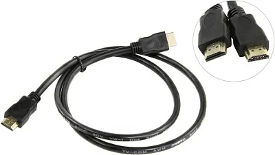 TV-COM <CG150S-1м> Кабель HDMI to HDMI  (19M -19M) 1м ver1.4