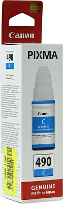 Чернильница Canon GI-490C Cyan  для PIXMA  G1400/2400/3400