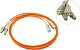 Кабель Patch cord  ВО LC-SC  Duplex  MM 50/125  1м