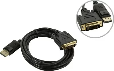 KS-is KS-453-3 Кабель-переходник DisplayPort  (M)->  DVI (25M)  3м