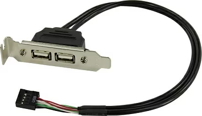 Orient C026 Планка портов в корпус 2xUSB2.0  Low Profile