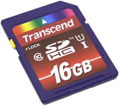 Карта памяти Transcend TS16GSDHC10U1 SDHC Memory Card 16Gb UHS-I Class10