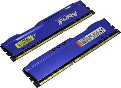 Модуль памяти Kingston Fury Beast KF318C10BK2/16 DDR3 DIMM 16Gb KIT 2*8Gb PC3-15000 CL10