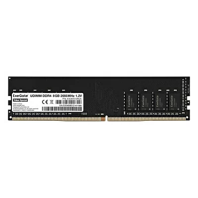 Модуль памяти ExeGate Value <EX287013RUS>  DDR4 DIMM 8Gb <PC4-21300>