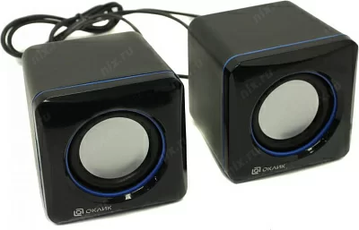 Колонки OKLICK OK-330 Black (2x3W  питание от USB) 440403