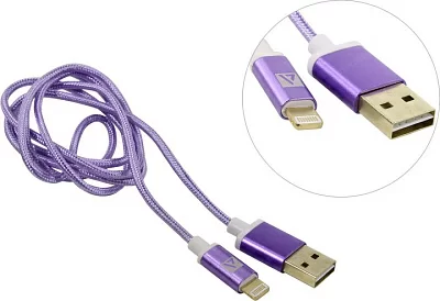 ACD ACD-U913-P6P Кабель USB AM-- Lightning 1м