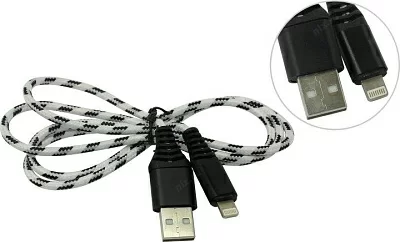 Smartbuy iK-510cm-2  Кабель  USB AM-->Lightning 1м