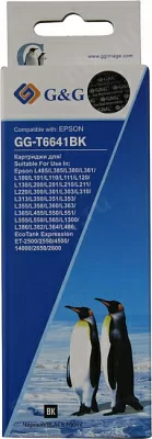 Чернила G&G GG-T6641BK для Epson  L485/L385//L380/L361/100/101/110