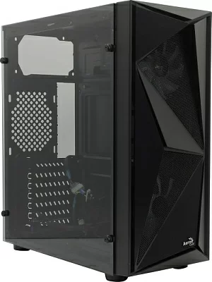 Корпус Miditower Aerocool <Glider  Cosmo-G-BK-v1>  ATX без БП