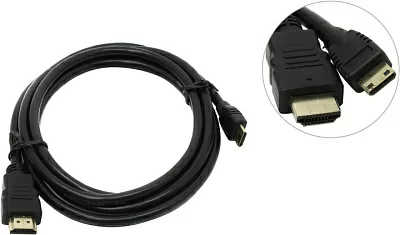 Exegate EX257911RUS Кабель HDMI to miniHDMI  (19M  -19M) ver1.4  1.8м