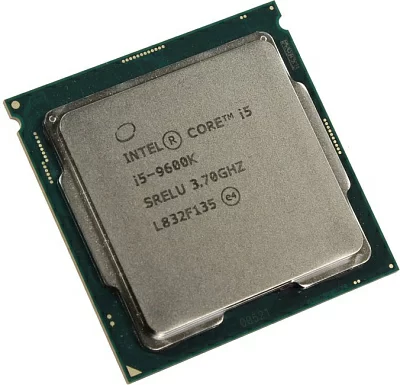 Процессор CPU Intel Core i5-9600K      3.7 GHz/6core/SVGA UHD  Graphics  630/9Mb/95W/8 GT/s  LGA1151