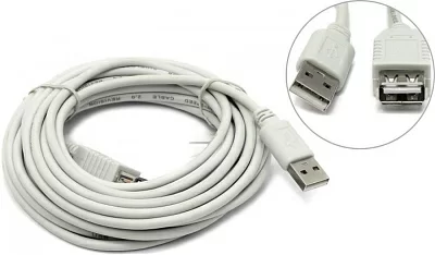 Telecom Кабель удлинительный USB 2.0 A-- A 5м