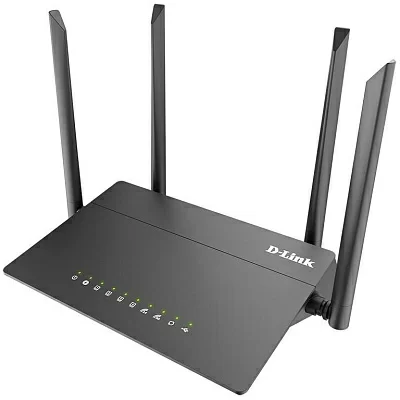 D-Link <DIR-815 /RU/R4A> AC1200 WiFi Router (4UTP 100Mbps  1WAN USB2.0 802.11g/n/ac 4x5dBi)