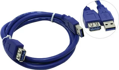 5bites UC3011-010F Кабель удлинительный  USB  3.0 AM-->AF  1м