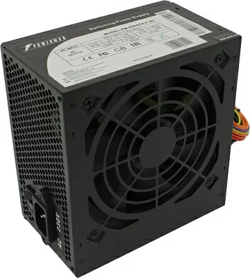 Блок питания Powerman <PM-600ATX-F-BL> 600W ATX (24+2x4+2x6/8пин)  <6128219>