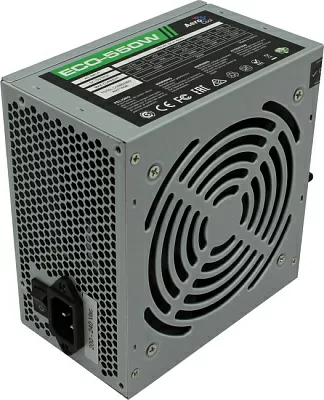 Блок питания Aerocool ECO-550W  (RTL)  550W ATX  (24+2x4+6/8пин)